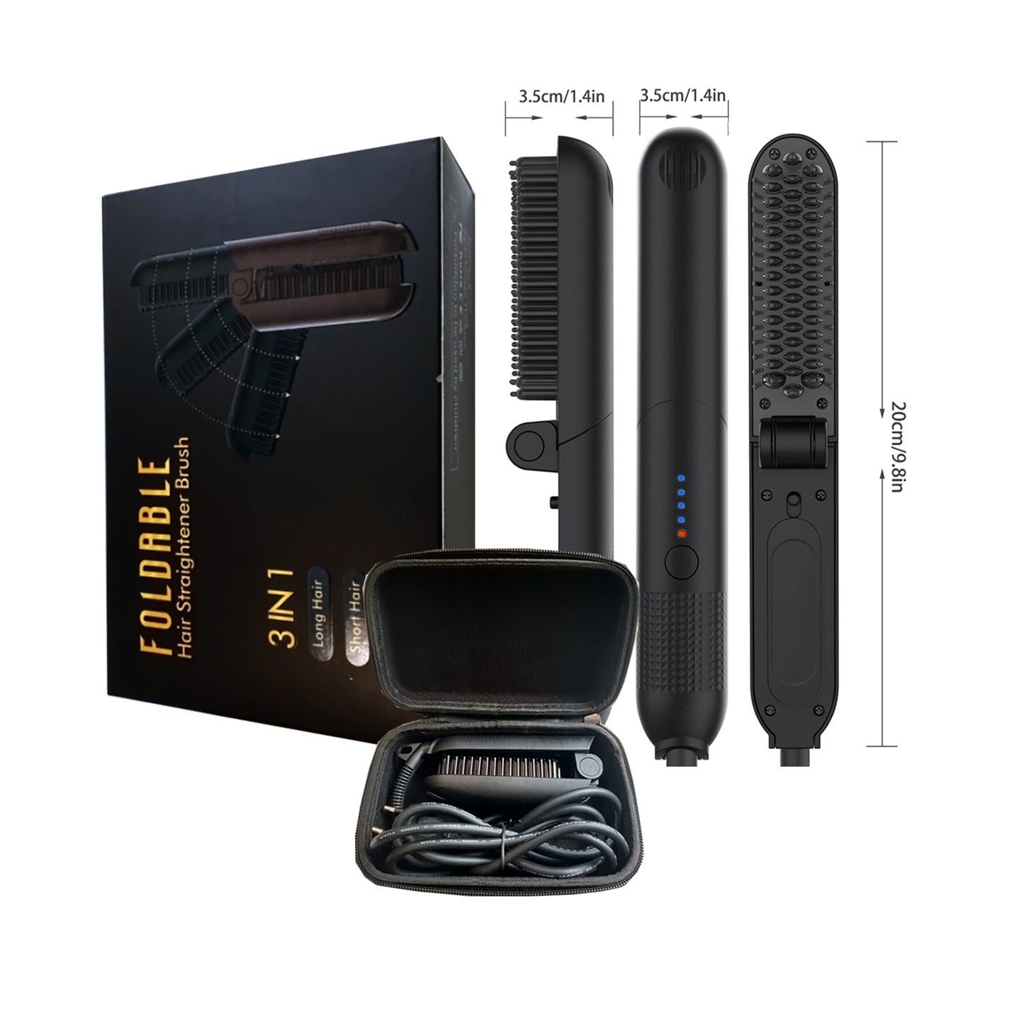 Men And Women Electric Straight Hair Comb
