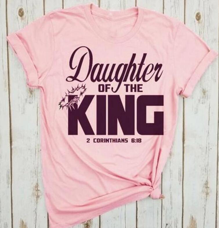 Foreign Trade T-Shirt Daughter Of King Street Graphic Short Sleeve