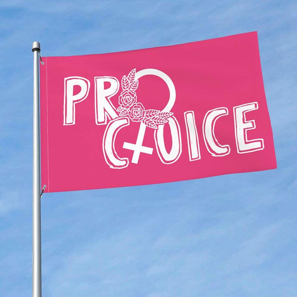My Body My Choice Printed Polyester Banner