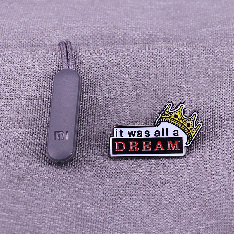 It Was All A Dream The Infamous B.I.G. Hip Hop Brooch