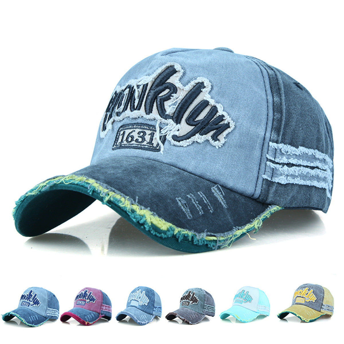 Men's Fashion Outdoor Washed Old Cotton Does Not Lose Color Duck Tongue Hat