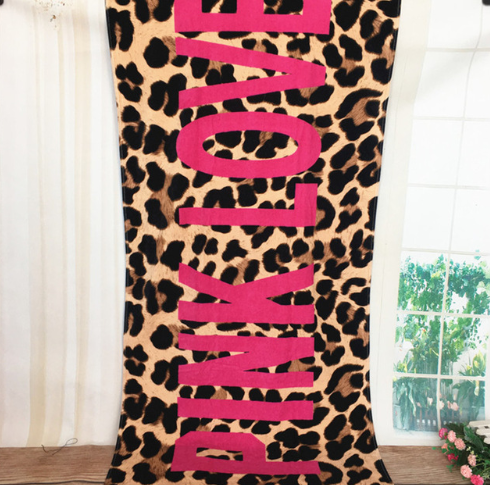 Pink Power Love Adult Large Beach Towels