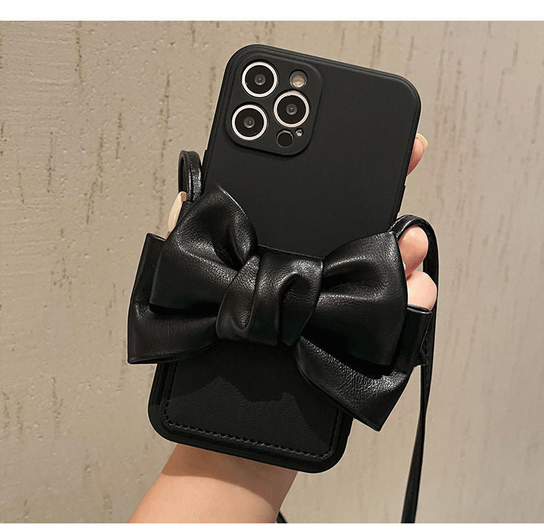 Lady’s All Inclusive Fashion Cellphone Bow Knot Shoulder Strap