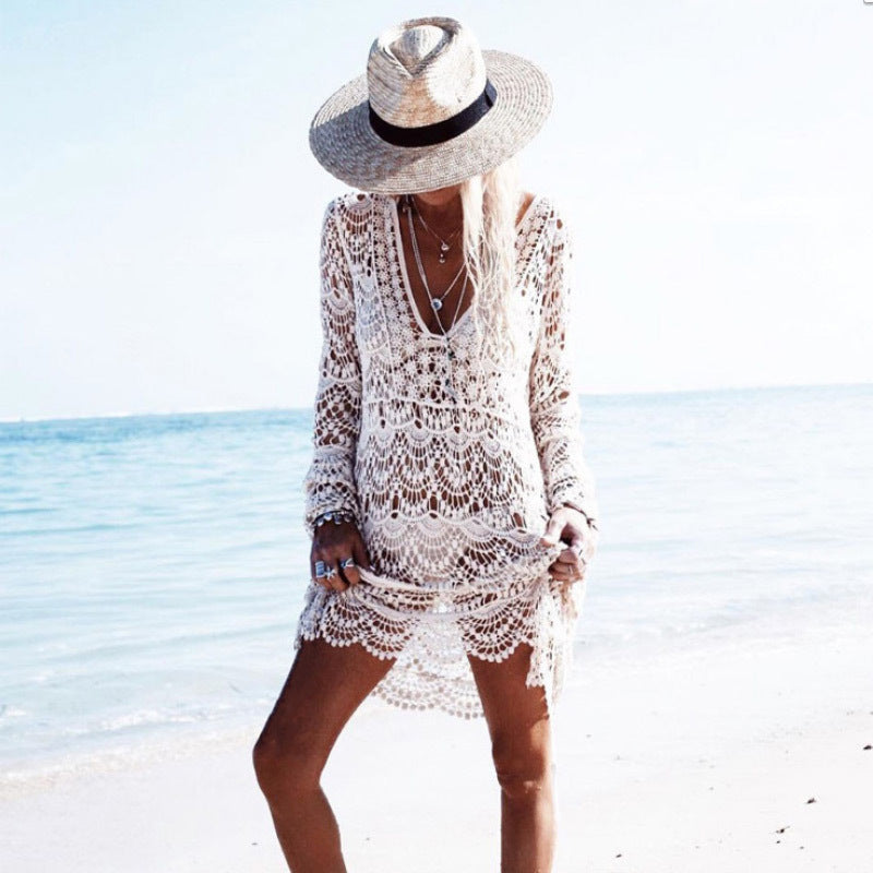 Summer Breeze Knitted Swimwear Cover Up