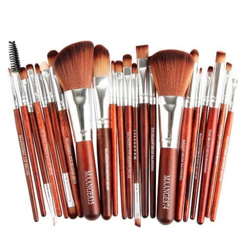 22 Piece High Profile Cosmetic Makeup Brush Set