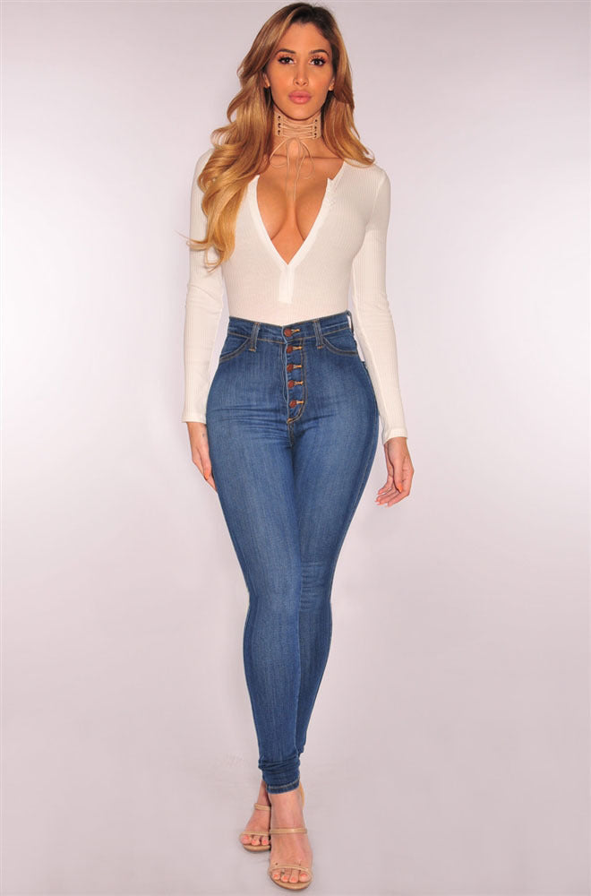 Lady’s England Newport High-waist Denim Jeans