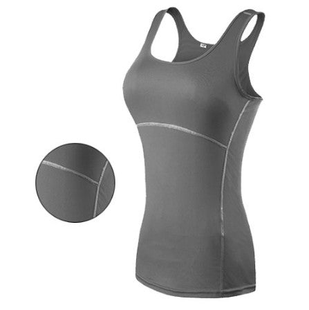 Women Yoga Sports Vest Fitness Tight Sleeveless Tank Top