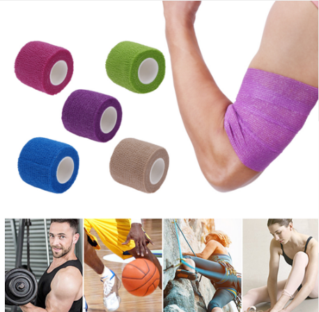 5cm4.5m Sport Tape Waterproof Kinesio Athletic Kinesiology Elastic Bandage Self Adhesive Wrap Knee Muscle Kinesio Tape