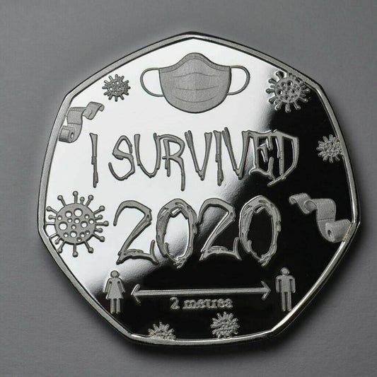I SURVIVED 2020 MEDAL AND COMMEMORATIVE COLLECTORS MEMENTO TOKEN