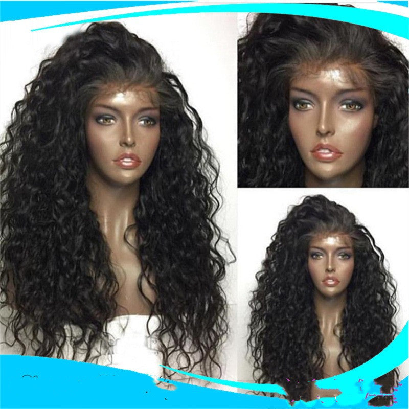Exotic Spanish Wave Partial Part Invisible Lace Front Wig