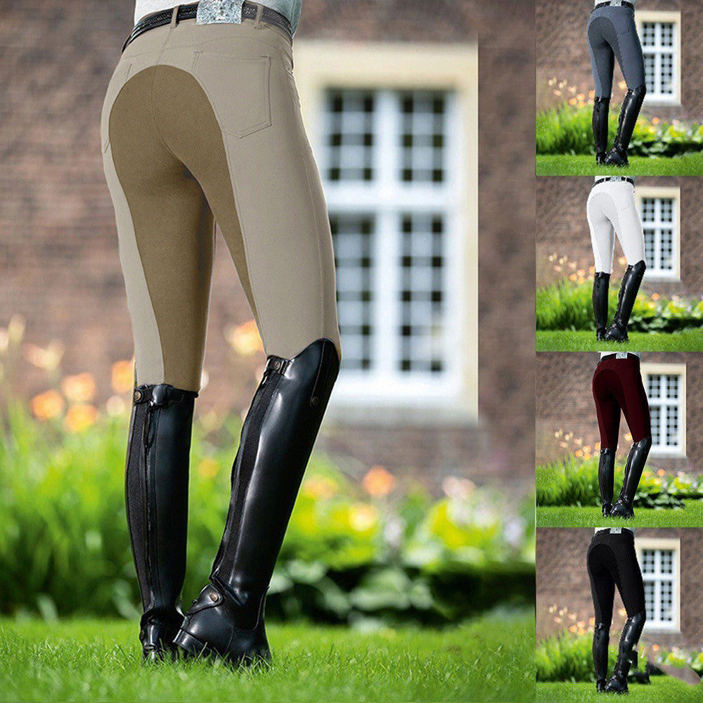 Lady’s Explosive Rider Tight-fitting Stretch Trousers