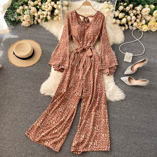 Vacation style jumpsuit