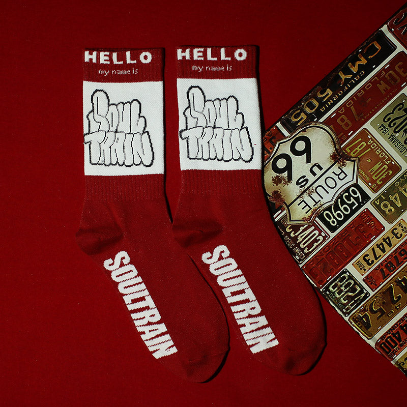 Men and women personality stockings