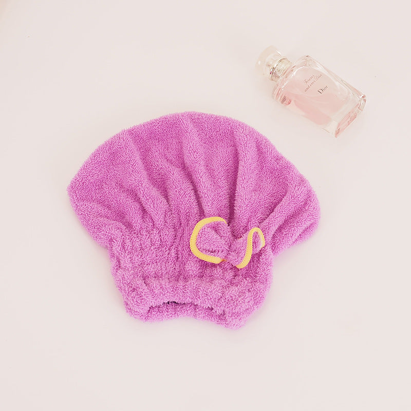 Princess Hat Dry Hair Cap Absorbent Shower Cap Dry Hair Towel