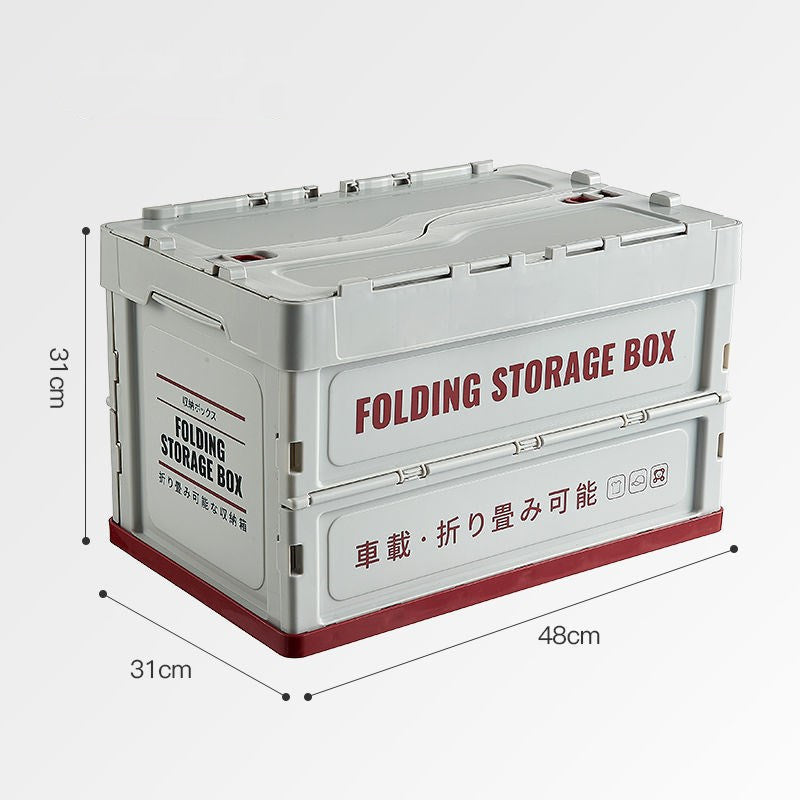 Big White Bear Storage Box Organizes Car Foldable