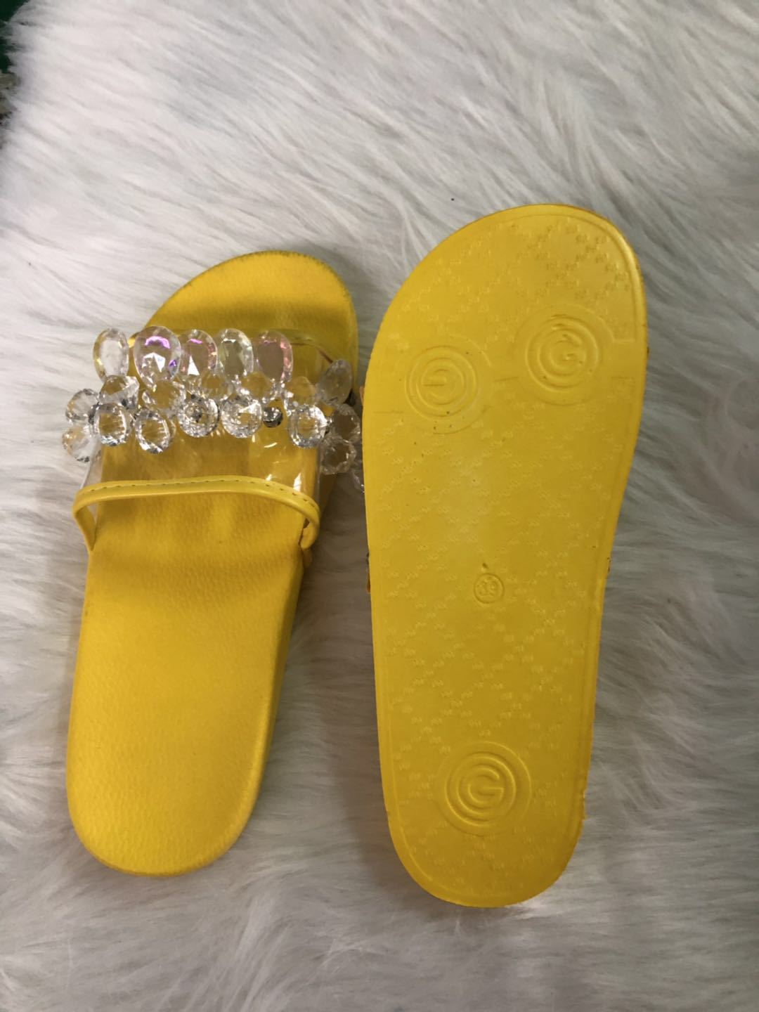 Crystal Summertime Slip-on shoes