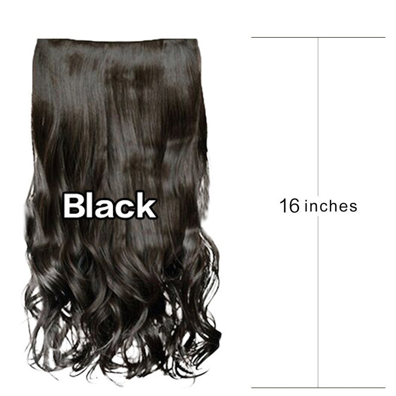 16in. 5 Card Curly Hair Wig Pieces