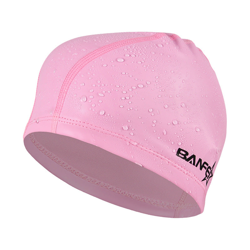 Waterproof swimming cap