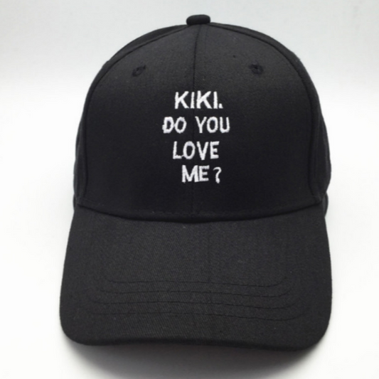 Ki Ki Letter embroidered baseball cap