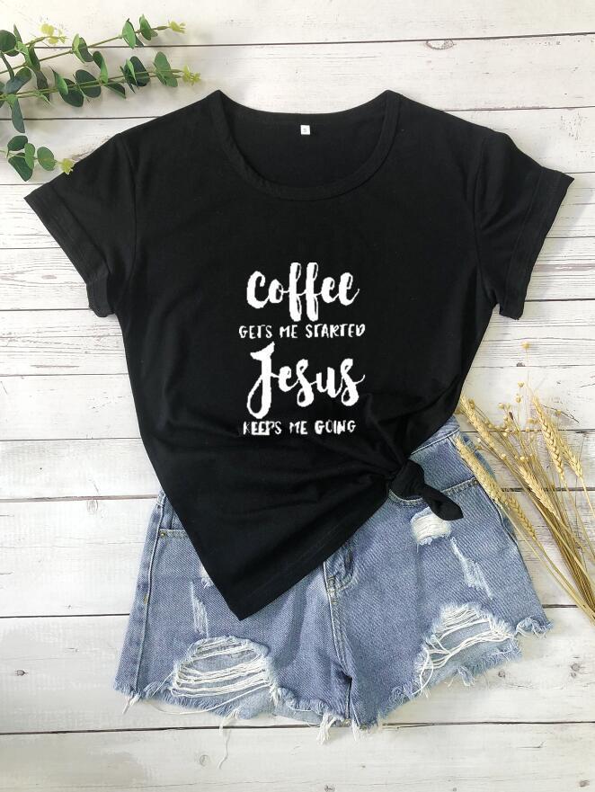 Jesus slogan T-shirt