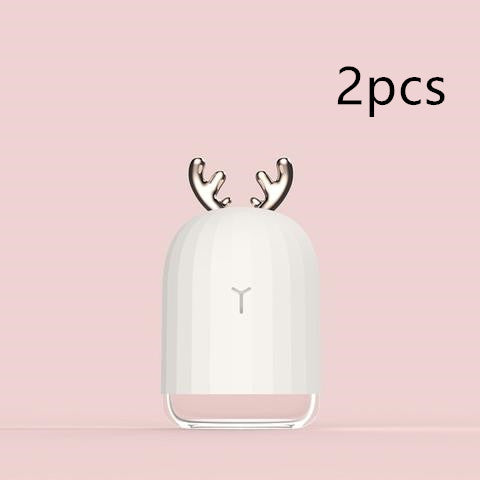 Mini Humidifier Portable USB Charging Quite Deer Shape