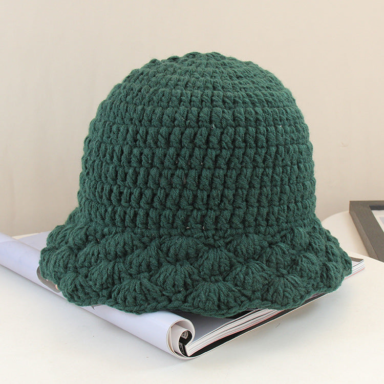 Warm And Artistic Knitted Fisherman Hat
