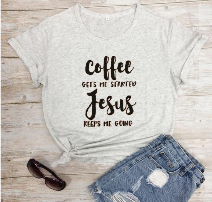 Jesus slogan T-shirt