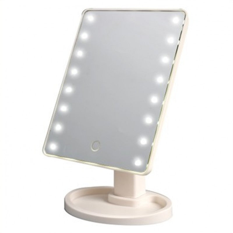 Portable 360 Degree Rotation Touch Cosmetic Mirror