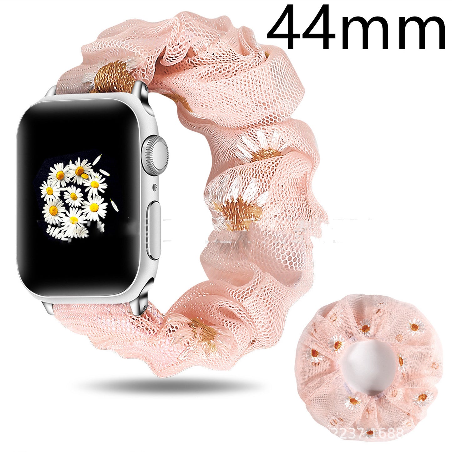 Calico Hair Tie and Apple Watch Band Set