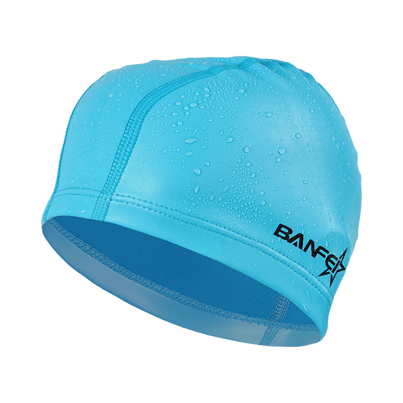 Waterproof swimming cap