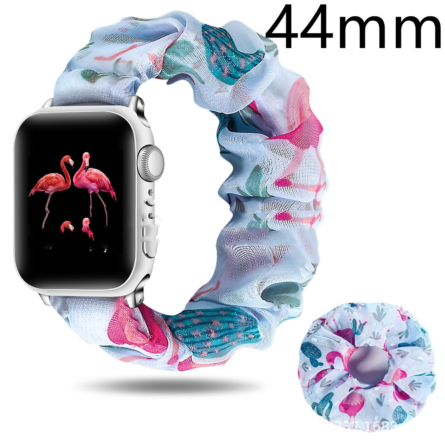 Calico Hair Tie and Apple Watch Band Set