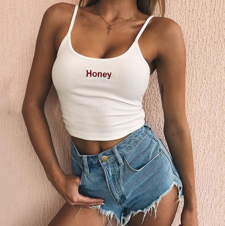 HONEY EMBROIDERY TOP