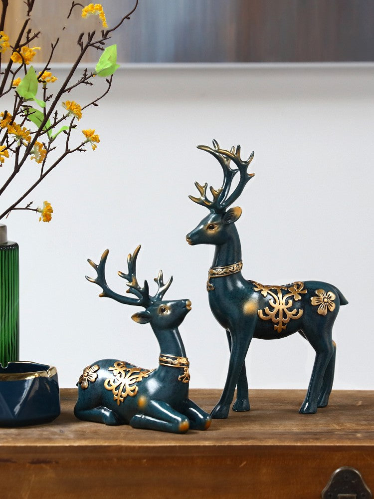Lucky Deer Decoration Nordic Light Luxury Living Room