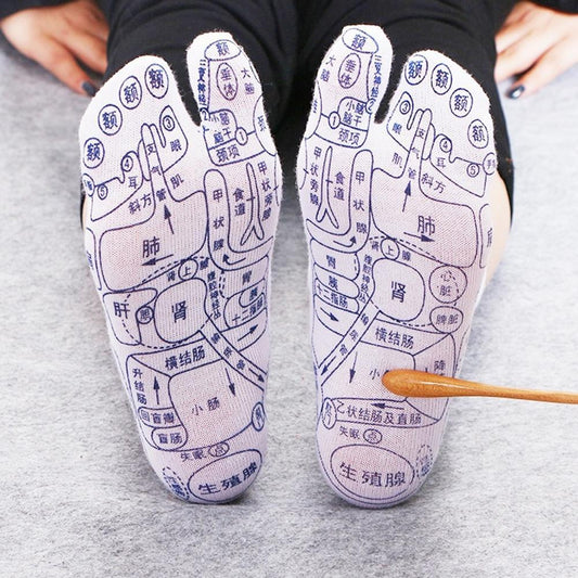 Foot acupuncture socks
