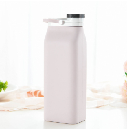 600ml Foldable Silicon Milk Jug Water Bottle