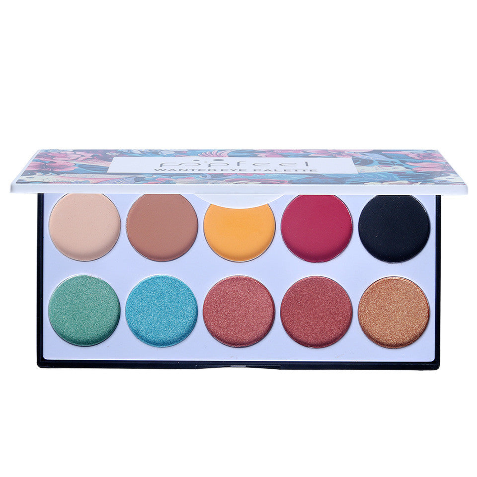 popfeel Matte eyeshadow palette waterproof natural makeup set