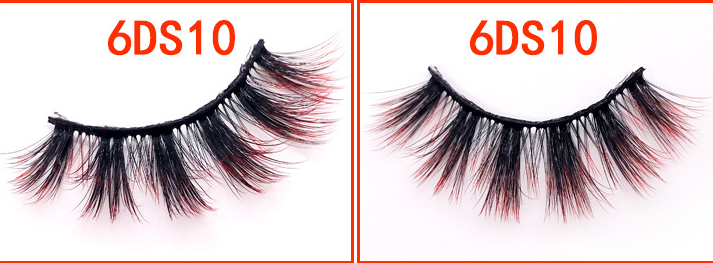 Gradient Color 6D Mink Fake Eyelashes