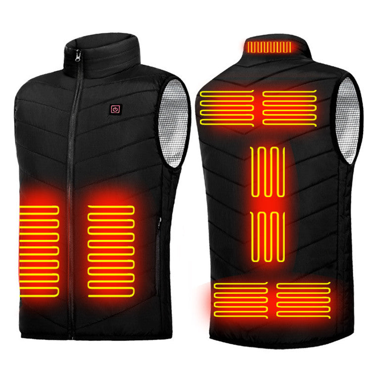 Winter USB Heating Jacket Men's And Women's Fashion Hunting Warm Clothing up to size 6X