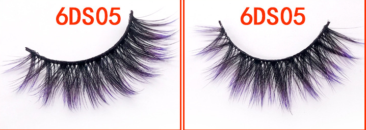 Gradient Color 6D Mink Fake Eyelashes