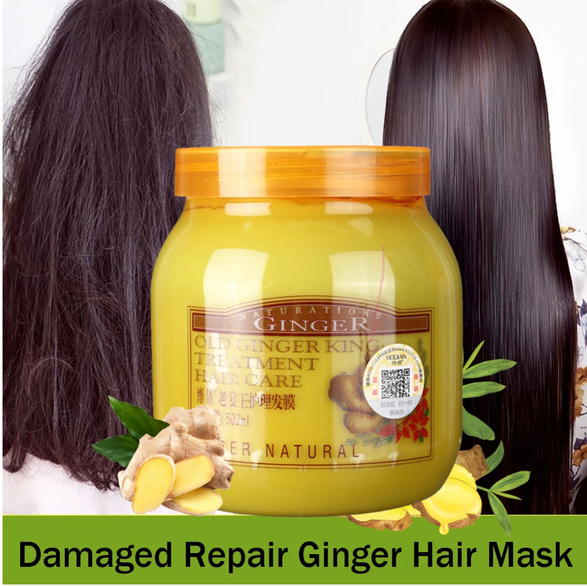 Super Natural Ginger Moisturizing Hair Mask