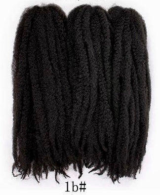 18” Two Toned Marley Braid Synthetic Hair